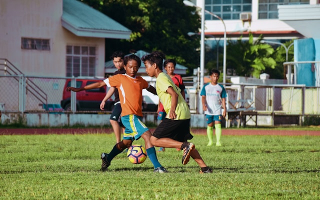 sport en équipe pour enfants