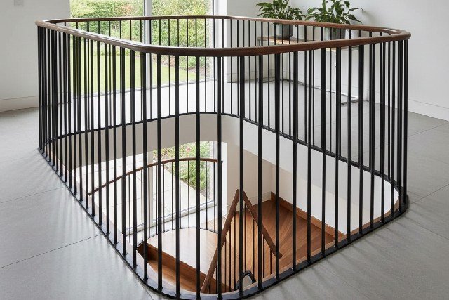 Garde-corps barreaudé